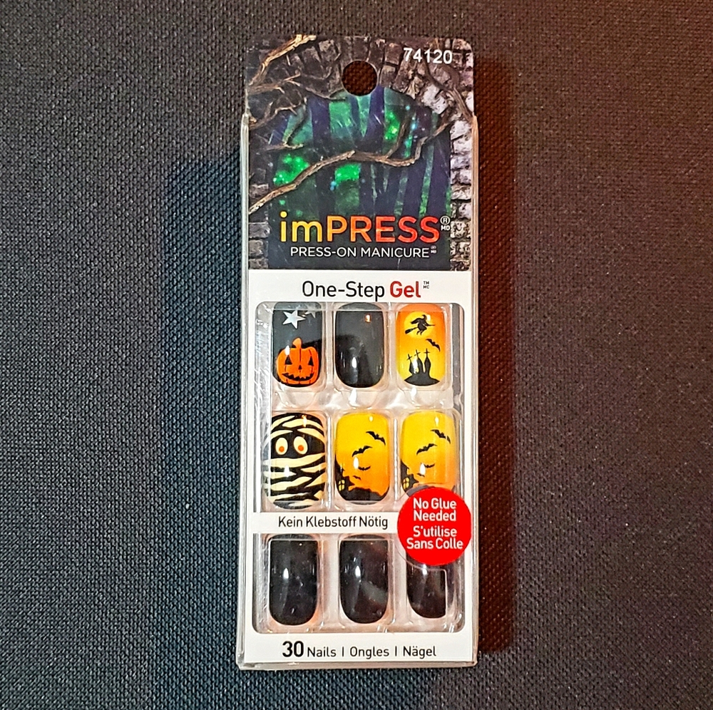 Impress Halloween press on nails